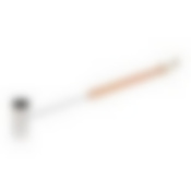 Ковш из нержавеющей стали 0,23 л, длина 69 см, с деревянной ручкой