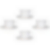 Чайный набор bronco Gold на 4 пер. 8 пр. 200 мл 