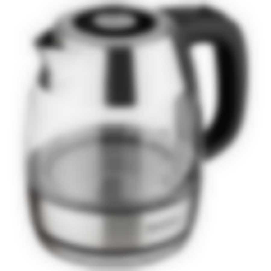 Чайник Energy E-222 (1,2 л), стекло, пластик, цвет черный