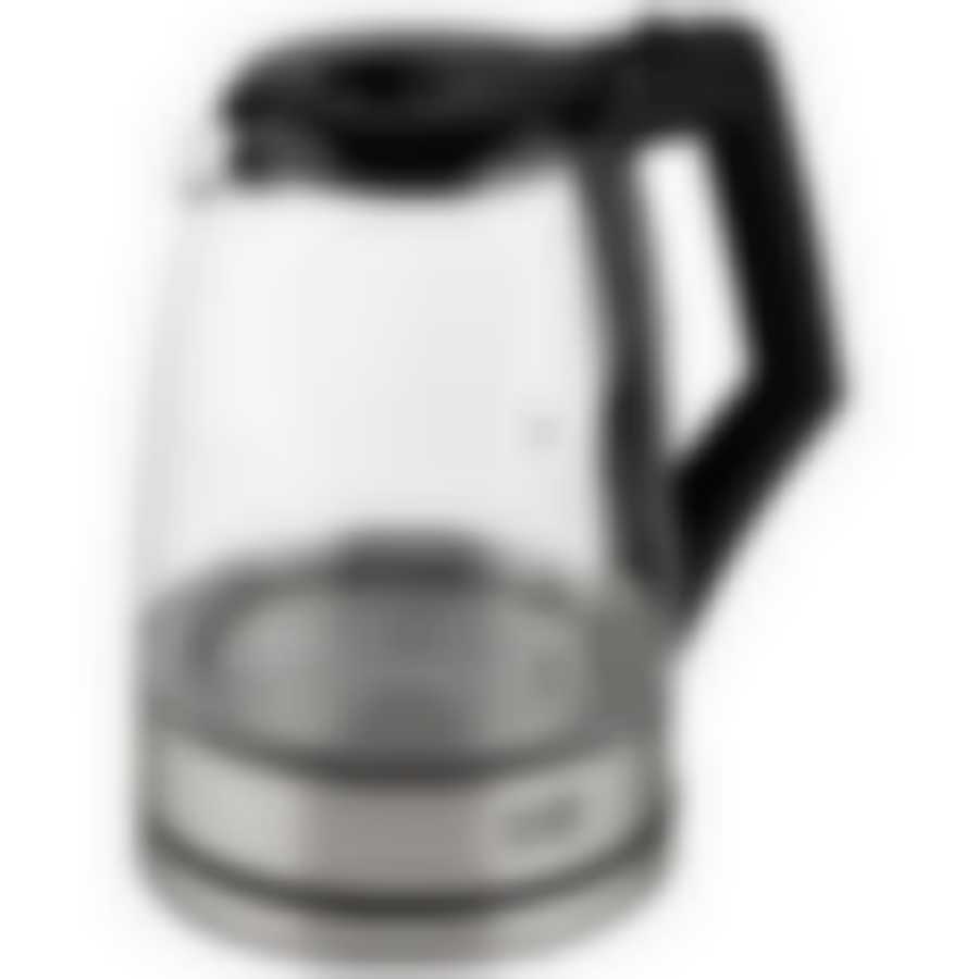 Чайник HomeStar HS-1004 (1,8 л), стекло, пластик, черный