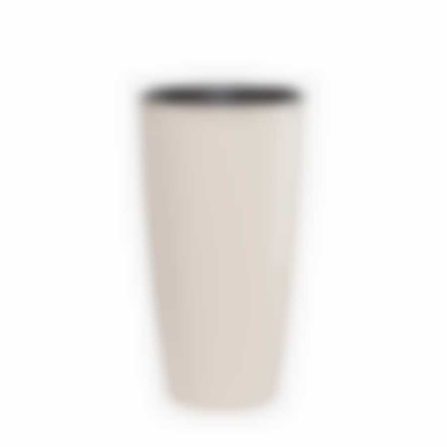 Кашпо "Рондо" 35л (со вставкой 15л) (бежевый)