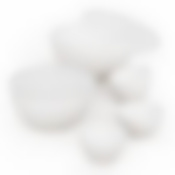 Набор чаш "Оазис" (0,35л х 4шт, 2,5л и 4л) (белый)