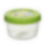 Банка с завинчивающейся крышкой с декором 0,6л