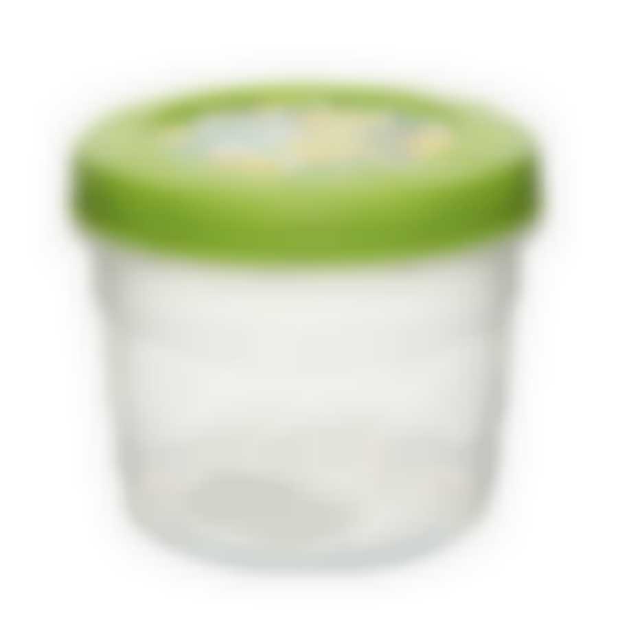 Банка с завинчивающейся крышкой с декором 0,8л