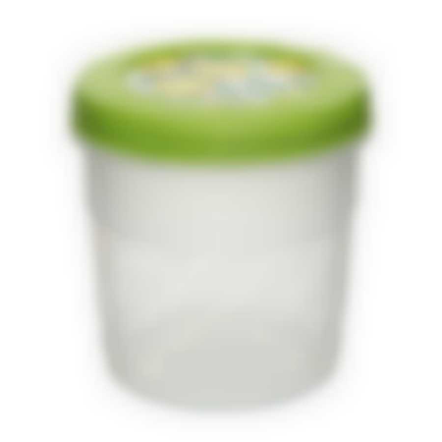 Банка с завинчивающейся крышкой с декором 1л