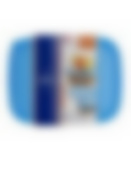 Набор контейнеров FRESHBOX 3пр прямоугольные с голубыми крышками