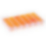 Органайзер "Х-бокс" высокий большой Оранжевый