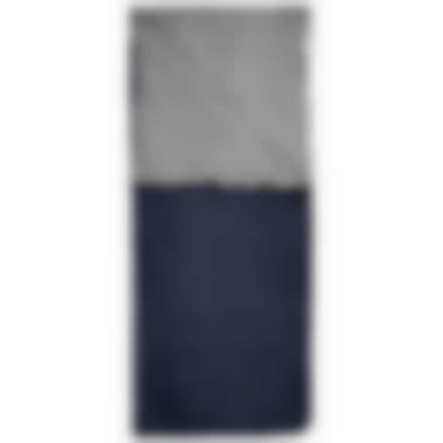 Спальный мешок-одеяло СМ001 (зелёный/серый+синий/серый)