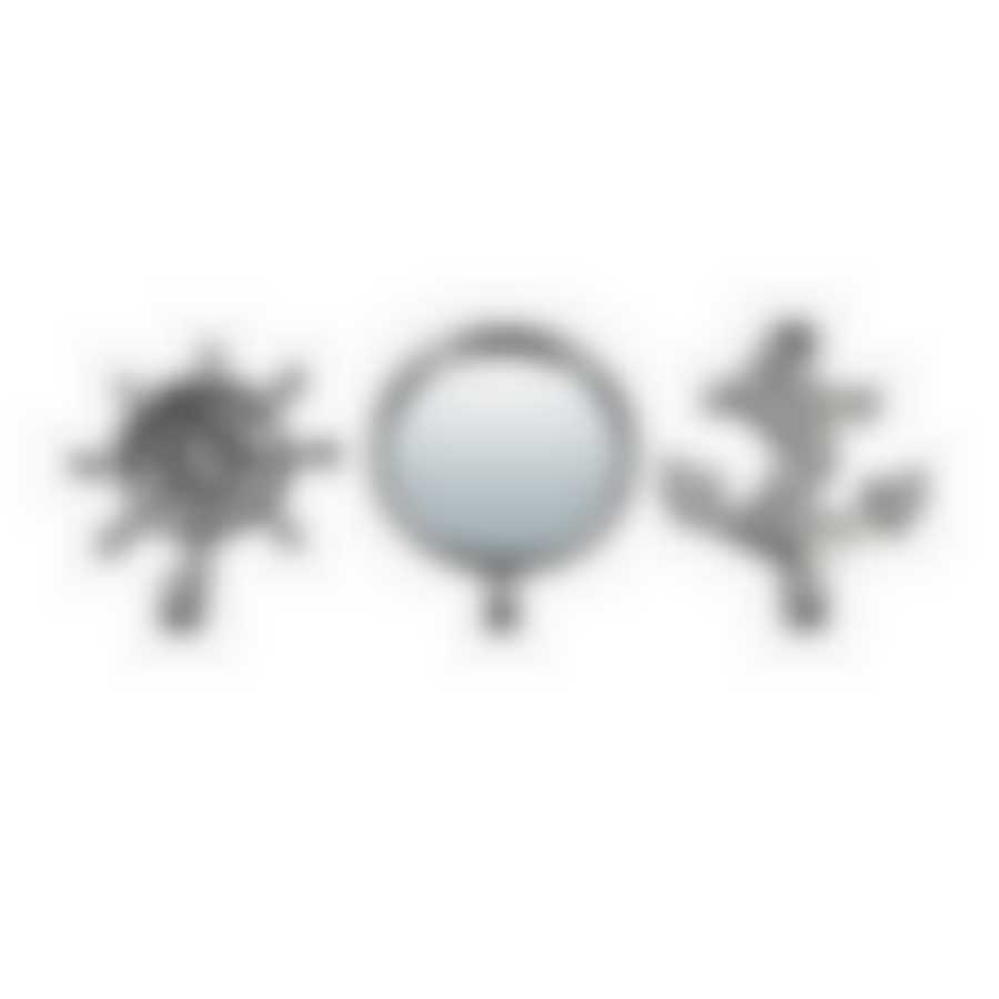 Набор декоративных крючков и зеркало "Марсель"