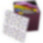 Пуф складной с отделением для хранения, дизайн- лаванда 30*30*30 см