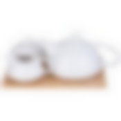 Набор для чая lefard Native 3 пр.: чайник, сахарница, молочник на дерев. подставке 