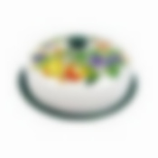 Блюдо д/блинов керам круг 23см Дюшес ТМ Appetite (ZFC246-8)