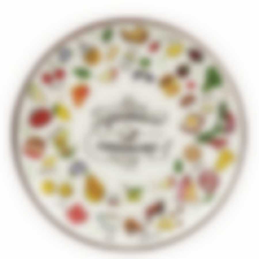 Тарелка керам 20см плоская Приятного аппетита ТМ Appetite (ZFA628-9)