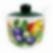 Сахарница керам 300мл с ложкой Дюшес ТМ Appetite (ZFC045-8)