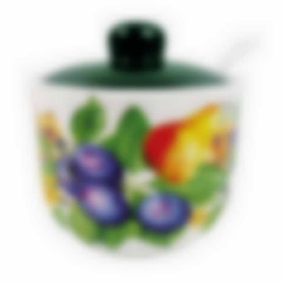 Сахарница керам 300мл с ложкой Дюшес ТМ Appetite (ZFC045-8)