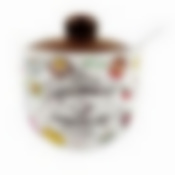 Сахарница керам 300мл с ложкой Приятного аппетита ТМ Appetite (ZFC045-9)