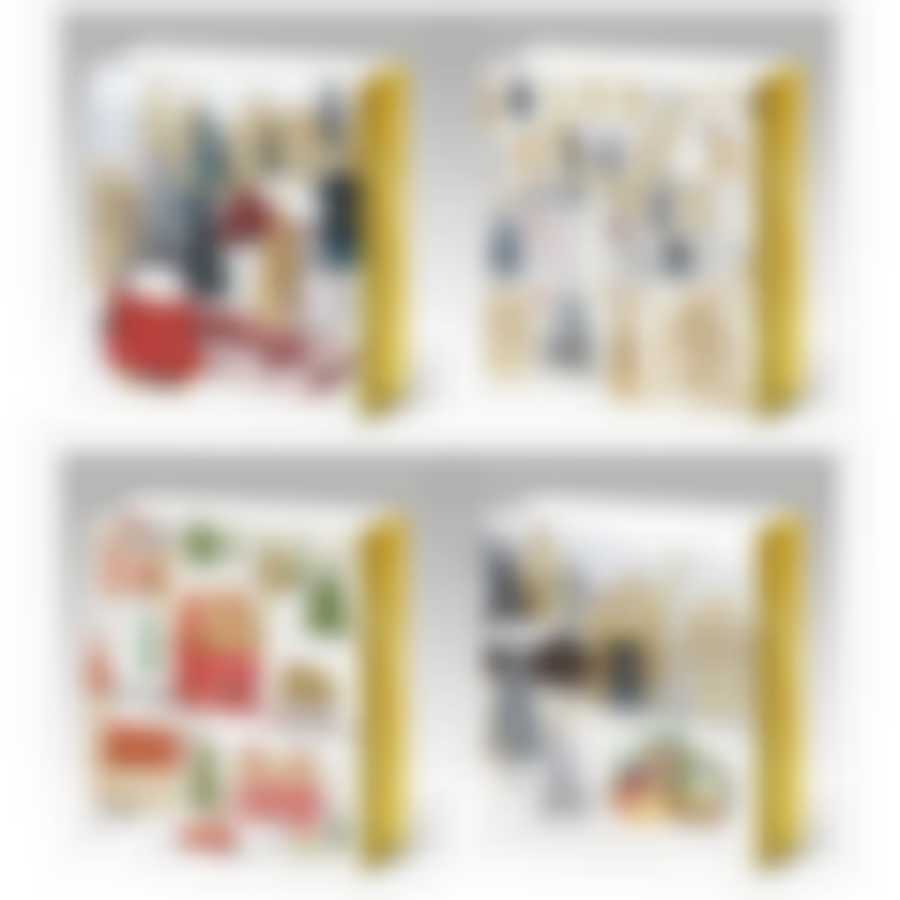 Пакет подарочный "Новогодние забавы" размер L