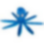 Игрушка для собак с пищалкой Осьминог