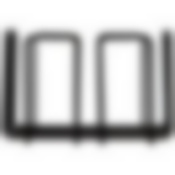 Салфетница маленькая Scaffali 13,5*13,5*9,5 см (полимерное покрытие)