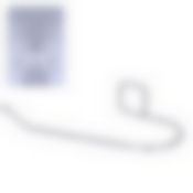 Держатель настенный для туалетной бумаги "Хром". Размер 19х7,2 см NEW