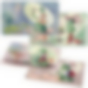 Доска разделочная "Светский образ". Размер 29х17 см  4 диз. NEW