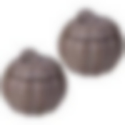 Набор горшочков для запекания с крышкой Тыква из 2-х шт. по 250 мл