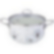 Кастрюля agness эмалированная со стеклянной крышкой серия Dandelion , 3,8 л диа. 22см