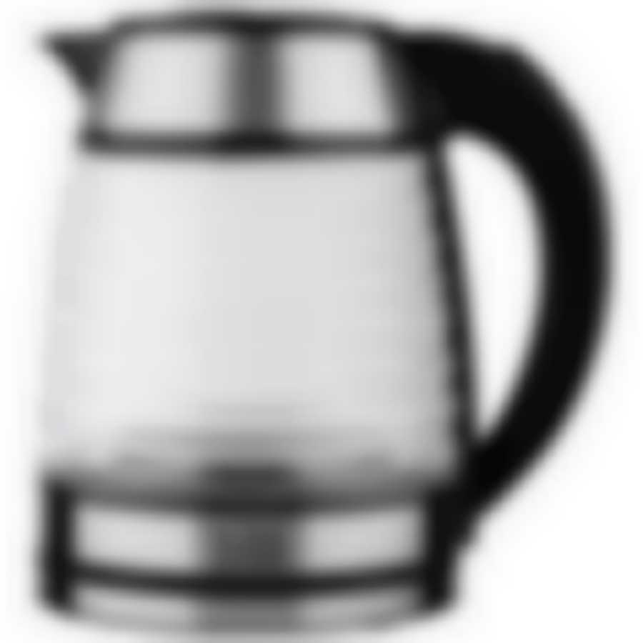 Чайник Homestar HS-1046 (1,5 л.) стекло, пластик черный