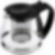 Чайник заварочный DECOTTO-750, объем: 750 мл, с пластик ручкой, фильтр из нерж стали, цвет: чёрный