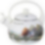 Чайник agness эмалированный со свистком серия Family house , 2,2 л