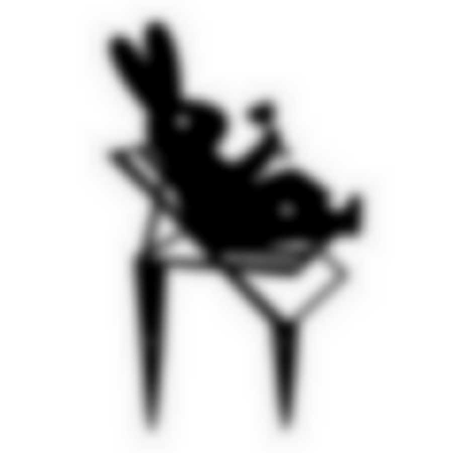 Фигурка садовая "Кролик на отдыхе". Размер 39х22 см. NEW