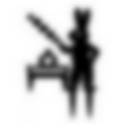 Фигурка садовая "Кролик шашлычник". Размер 39х23,5 см. NEW