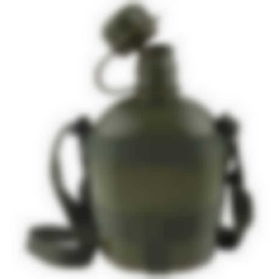 Фляга туристическая ECOS CF-45 с плечевым ремнем, 1 л