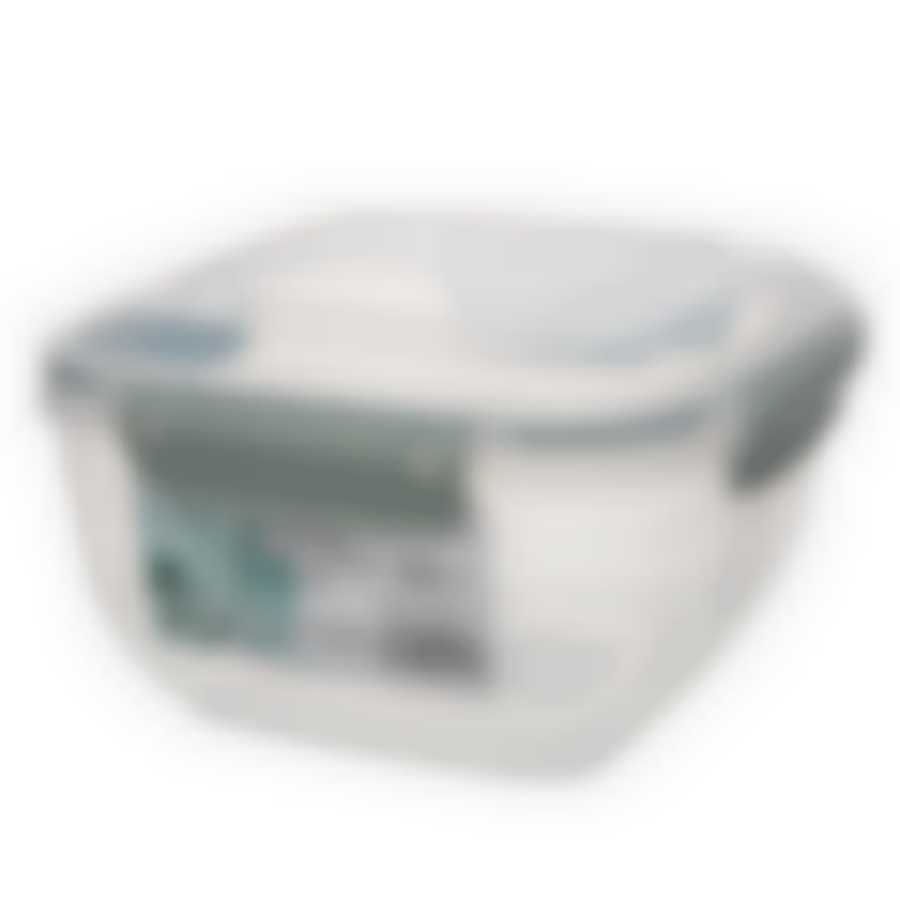 Воздухонепроницаемый квадратный контейнер  2400 мл