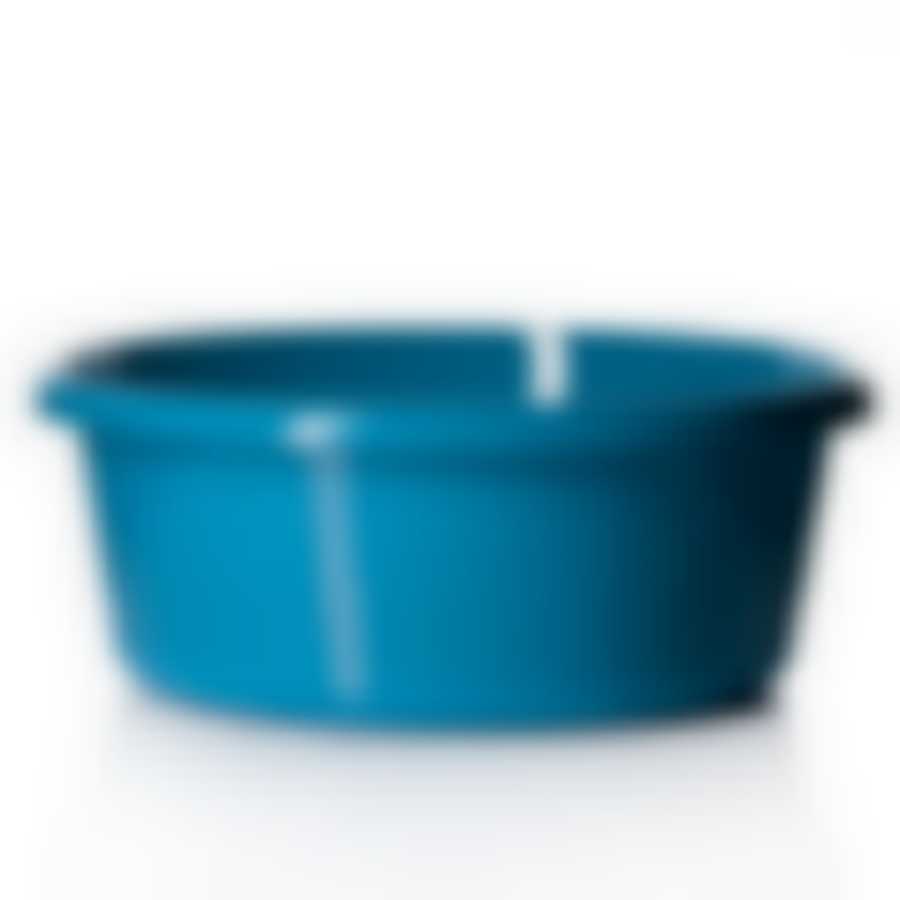 Таз "Idea", круглый, цвет: бирюзовый, 14 л