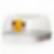 Тортница "Idea", с защелками, 24 см х 24 см (белый)