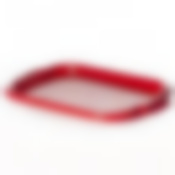 Поднос универсальный 27х39 см (красный)