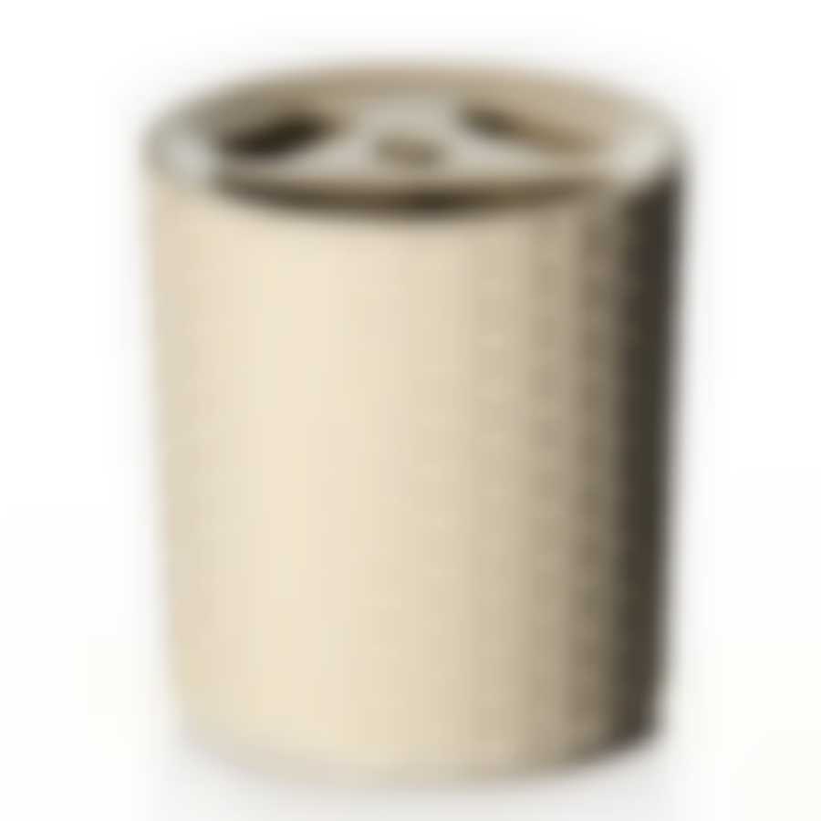 Подставка для зубных щеток "Плетенка" ("слоновая кость")