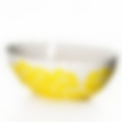 Салатник овальный "Камелия", объем 1,3 л (желтый)