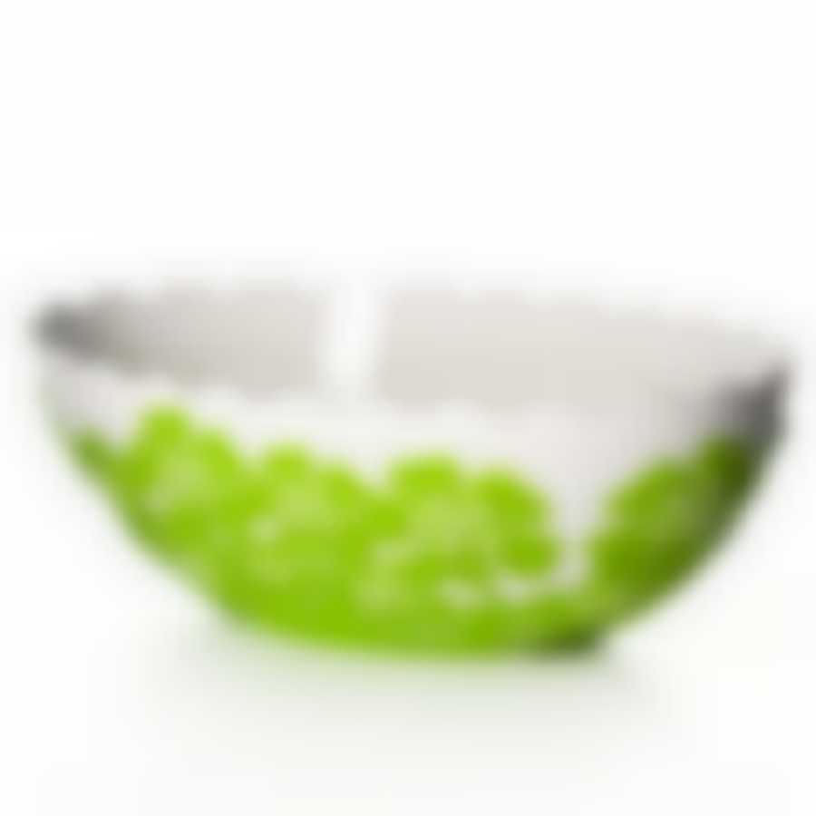 Салатник овальный "Камелия", объем 1,3 л (зеленый)