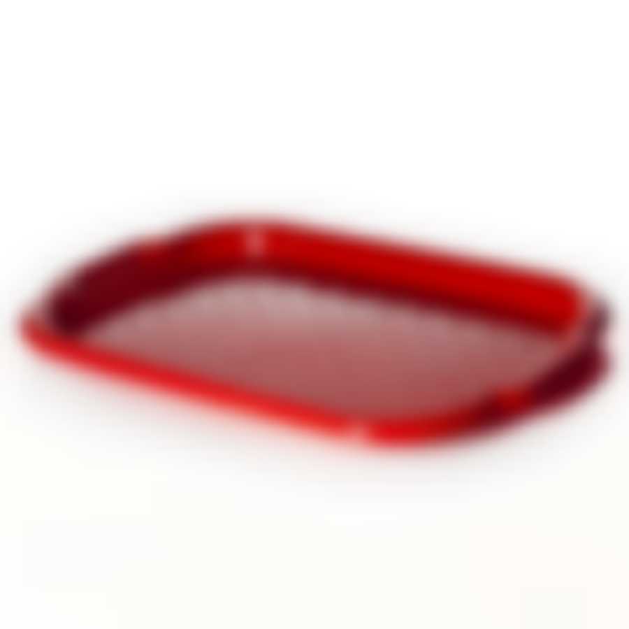 Поднос универсальный большой 33х49 см (красный)