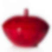 Чаша с крышкой Альтернатива "Соблазн", объем 1,7 л (цвет красный)