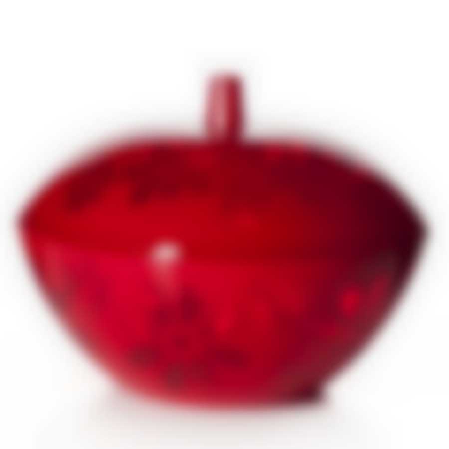 Чаша с крышкой Альтернатива "Соблазн", объем 1,7 л (цвет красный)