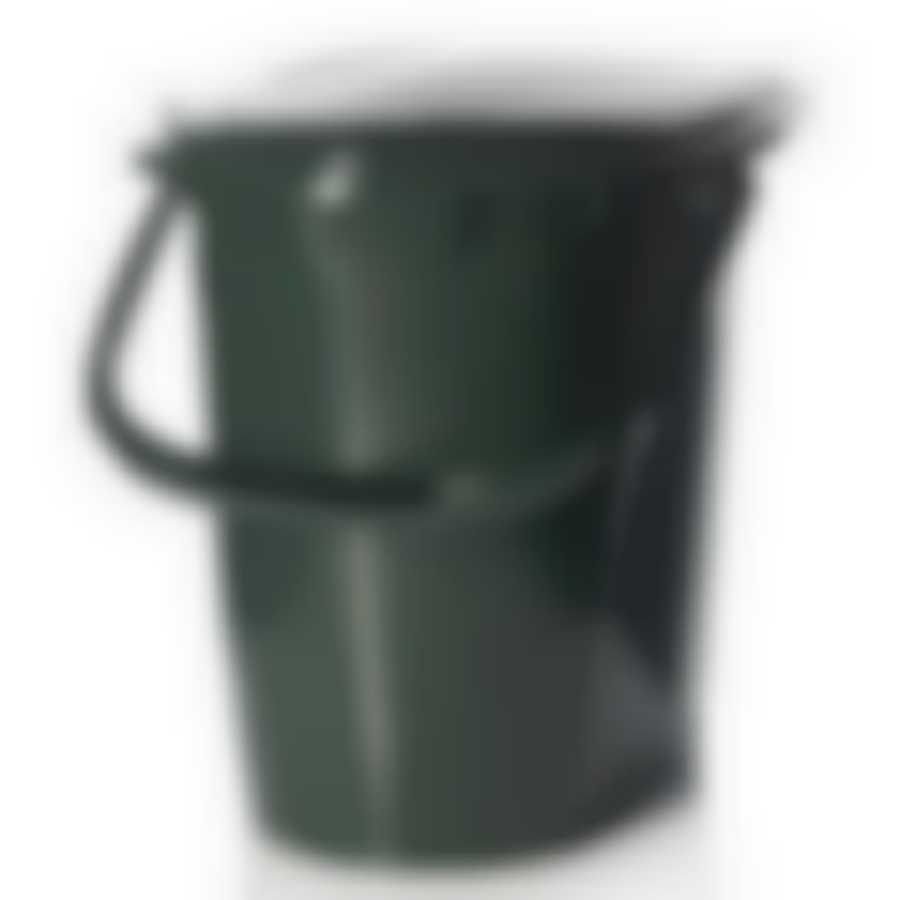 Ведро-туалет, объем 24 л (цвет зеленый)