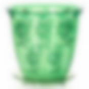 Горшок цветочный для орхидеи "Соблазн", объем 1,5 л (зелёный)