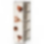 Комод Idea "Альт Деко Котята", 26,2 х 46 х 96,8 см, 4 секции (цвет в ассортименте)