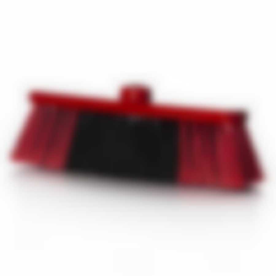 Щетка для уборки мусора "ЛЮКС" (цвет красный)