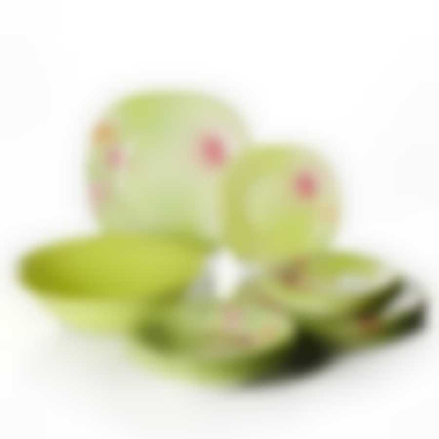 Столовый набор на 6 персон Luminarc Angel Green, 19 предметов