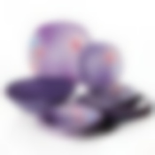 Столовый набор на 6 персон "ангел пурпл", 19 предметов