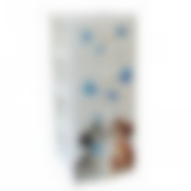 Комод АЛЬТ ДЕКО 4 секции, 505*405*960 мм (щенки) (цвет в ассортименте)